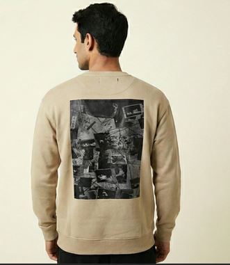 CHAOS BLACK GRAPHIC sweatshirt